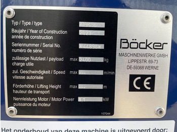 Grúa todo terreno Böcker AHK 36E: foto 3 Grúa todo terreno Böcker AHK 36E: foto 3