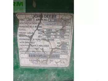 Tractor JOHN DEERE 6140R