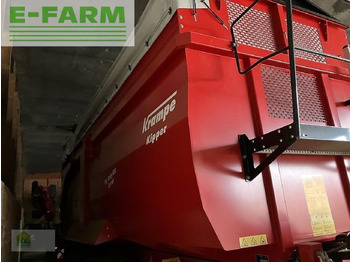 Remolque volquete agrícola Krampe big body bb 600 + canagro schnecke df1315: foto 3