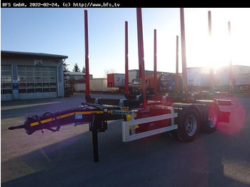 Remolque maderero Doll Zentralachsanhänger A2T-LZ53 Tandem Kurzholz Anh: foto 3 Remolque maderero Doll Zentralachsanhänger A2T-LZ53 Tandem Kurzholz Anh: foto 3