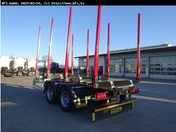 Remolque maderero Doll Zentralachsanhänger A2T-LZ53 Tandem Kurzholz Anh: foto 4 Remolque maderero Doll Zentralachsanhänger A2T-LZ53 Tandem Kurzholz Anh: foto 4