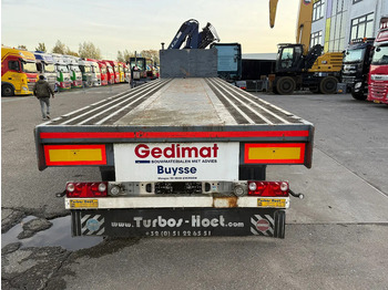 Semirremolque plataforma/ Caja abierta TURBO'S HOET 3 AXLE + AMCO-VEBA V929 6S CRANE + REMOTE: foto 4 Semirremolque plataforma/ Caja abierta TURBO'S HOET 3 AXLE + AMCO-VEBA V929 6S CRANE + REMOTE: foto 4