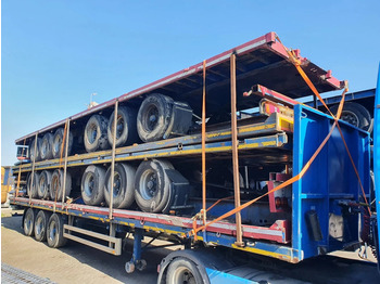 Semirremolque plataforma/ Caja abierta VAN HOOL