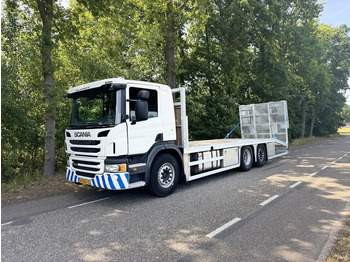 Camión portavehículos Scania P280 6X2 Machine Transporter / Oprij Vrachtwagen Euro 6 - Allison Automaat - Full Air - 115DKM - Camera - 2016: foto 2