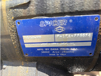 Excavadora DANA ITALIA S.R.L SPICER / DANA - PLANETARY STEERING AXLE: foto 2