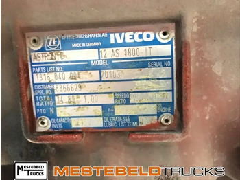 Caja de cambios y piezas para Camión Iveco Versnellingsbak 12 AS 1800 IT: foto 4