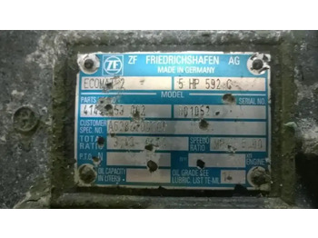 Caja de cambios y piezas para Camión Mercedes-Benz Versnellingsbak 5HP592C Ecomat2 Econic: foto 4 Caja de cambios y piezas para Camión Mercedes-Benz Versnellingsbak 5HP592C Ecomat2 Econic: foto 4