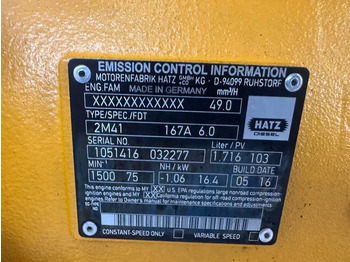 Generador industriale Hatz 2M41 Stamford 17.5 kVA generatorset: foto 3