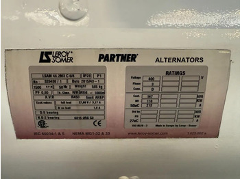 Generador industriale Leroy Somer LSAM 46.2M3 C 6/4 Generatordeel 150 kVA Alternator New overstock !: foto 4 Generador industriale Leroy Somer LSAM 46.2M3 C 6/4 Generatordeel 150 kVA Alternator New overstock !: foto 4