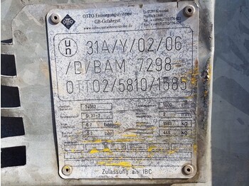 Tanque de almacenamiento OTTO 1000 liter dieseltank IBC Gegalvaniseerd as New !: foto 4 Tanque de almacenamiento OTTO 1000 liter dieseltank IBC Gegalvaniseerd as New !: foto 4
