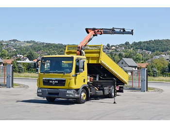 Camión volquete, Camión grúa MAN TGL 12.220 Kipper 5,05 m + PK 8501 B *TOPZUSTAND MAN TGL 12.220 Kipper 5,05 m + PK 8501 B *TOPZUSTAND: foto 2 Camión volquete, Camión grúa MAN TGL 12.220 Kipper 5,05 m + PK 8501 B *TOPZUSTAND MAN TGL 12.220 Kipper 5,05 m + PK 8501 B *TOPZUSTAND: foto 2