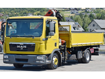 Camión volquete, Camión grúa MAN TGL 12.220 Kipper 5,05 m + PK 8501 B *TOPZUSTAND MAN TGL 12.220 Kipper 5,05 m + PK 8501 B *TOPZUSTAND: foto 4 Camión volquete, Camión grúa MAN TGL 12.220 Kipper 5,05 m + PK 8501 B *TOPZUSTAND MAN TGL 12.220 Kipper 5,05 m + PK 8501 B *TOPZUSTAND: foto 4