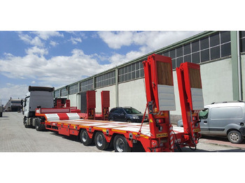 Semirremolque góndola rebajadas para transporte de equipos pesados nuevo LIDER 2025  READY IN STOCK 50 TONS CAPACITY LOWBED: foto 3
