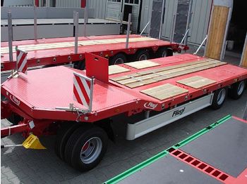 Remolque plataforma/ Caja abierta para transporte de equipos pesados FLIEGL DTS 300: foto 1