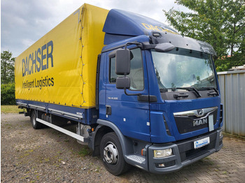 Camión caja cerrada MAN