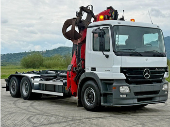 Camión multibasculante, Camión grúa Mercedes-Benz ACTROS 2541 ABROLLKIPPER EPSILON E140Z81 TOP: foto 3 Camión multibasculante, Camión grúa Mercedes-Benz ACTROS 2541 ABROLLKIPPER EPSILON E140Z81 TOP: foto 3