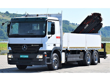 Camión caja abierta, Camión grúa Mercedes-Benz ACTROS 2641: foto 4 Camión caja abierta, Camión grúa Mercedes-Benz ACTROS 2641: foto 4