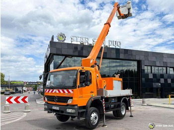 Camión con plataforma elevadora MERCEDES-BENZ Atego 1018