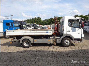 Leasing de Mercedes-Benz Atego 818 - 3 way tipper+crane Mercedes-Benz Atego 818 - 3 way tipper+crane: foto 4
