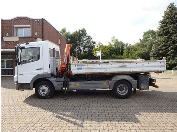 Leasing de Mercedes-Benz Atego 818 - 3 way tipper+crane Mercedes-Benz Atego 818 - 3 way tipper+crane: foto 3