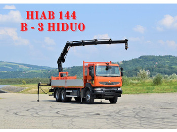 Camión caja abierta RENAULT Kerax 410