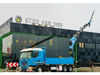 Camión caja abierta SCANIA G 450