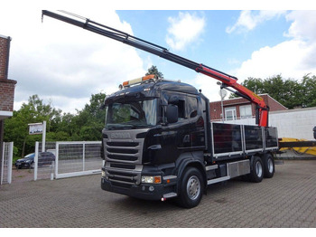 Camión caja abierta SCANIA R 620