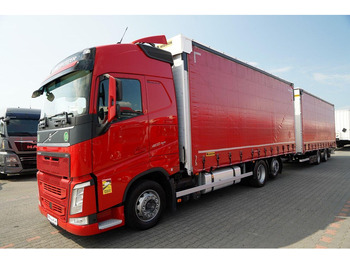 Camión lona Volvo FH 460 / ZESTAW TANDEM / PRZEJAZDOWY / MEGA / I-PARK COOL / OŚ P: foto 2