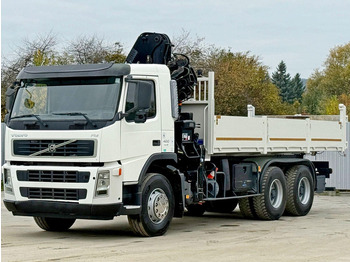 Camión volquete, Camión grúa Volvo FM 400 Kipper 6,20m * HIAB 144 B-3 HIDUO* 6x4: foto 4