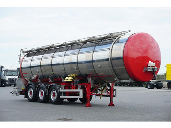 Semirremolque cisterna para transporte de alimentos Wielton SOMMER / CYSTERNA SPOZYWCZA / 28 374 LITRÓW / 4 KOMOROWA / WEBAS: foto 2 Semirremolque cisterna para transporte de alimentos Wielton SOMMER / CYSTERNA SPOZYWCZA / 28 374 LITRÓW / 4 KOMOROWA / WEBAS: foto 2