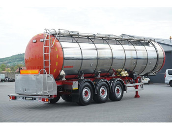 Semirremolque cisterna para transporte de alimentos Wielton SOMMER / CYSTERNA SPOZYWCZA / 28 374 LITRÓW / 4 KOMOROWA / WEBAS: foto 5 Semirremolque cisterna para transporte de alimentos Wielton SOMMER / CYSTERNA SPOZYWCZA / 28 374 LITRÓW / 4 KOMOROWA / WEBAS: foto 5