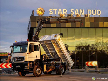 Camión grúa, Camión volquete MAN  TGS 18.360 4x4 HIAB 144 E-4 Crane Kipper MAN  TGS 18.360 4x4 HIAB 144 E-4 Crane Kipper: foto 4