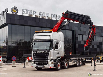 Camión grúa Scania  R730 8x2 Fassi F990 Fly Jib 30m Crane Euro 6: foto 2