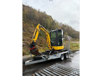 Miniexcavadora Komatsu PC24 MR-5 gravemaskin m/ pusseskuffe, rototilt, smalskuffe, graveskuffe og klype: foto 3 Miniexcavadora Komatsu PC24 MR-5 gravemaskin m/ pusseskuffe, rototilt, smalskuffe, graveskuffe og klype: foto 3