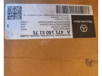Silenciador/ Sistema de escape MERCEDES-BENZ