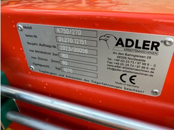 Maquinaria ganadera nuevo Adler KS 750: foto 2
