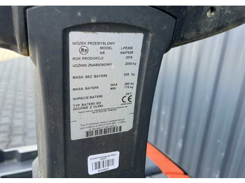 Transpaleta BT LPE200: foto 4 Transpaleta BT LPE200: foto 4