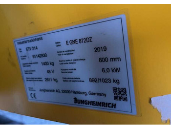 Retráctil Jungheinrich ETV214: foto 4 Retráctil Jungheinrich ETV214: foto 4