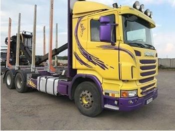 Remolque forestal SCANIA 480: foto 1