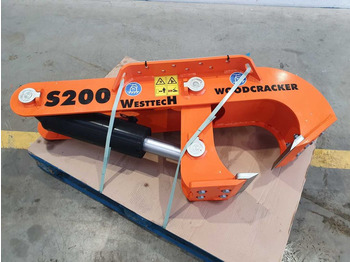 Implemento para Maquinaria forestal nuevo Westtech Woodcracker S200 / Wurzelstockschere: foto 2