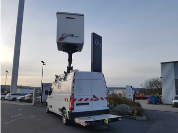 Camión con plataforma elevadora, Furgoneta Renault Master 2.3 dCi / KLUBB K32, 12,5m: foto 4