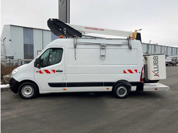 Camión con plataforma elevadora, Furgoneta Renault Master 2.3 dCi / KLUBB K32, 12,5m: foto 5