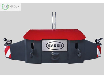 Contrapeso para Maquinaria agrícola Kaber weight with underrun protection 700 kg: foto 4