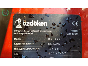 Rodillo agrícola Özdöken wał Cambridge RC 830, 8,3 m: foto 3