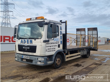 Camión portavehículos MAN TGL 8.180