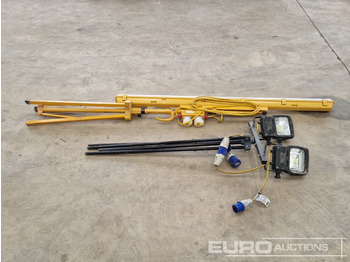 Equipo de construcción Elite/Nightsearcher 110/240 Volt LED Tripod Work Light (2 of): foto 2