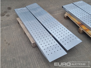Rampa de carga Unused 2025 5' Galvanised Steel 3 Ton Loading Ramps to suit Plant Trailer: foto 2
