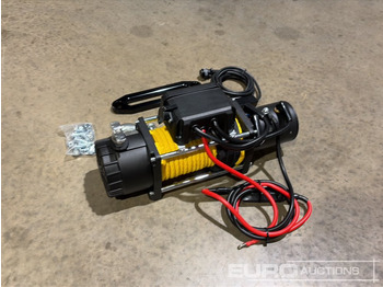 Cabrestante Unused 2025 Hi-Torque HT12000 Electric Winch with Synthetic Rope, 12,000lb line pull, 3/8" x 85' Rope: foto 5