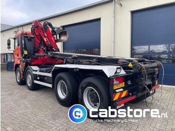 Camión con equipo de cable, Camión grúa MAN TGA 41.440 8X4 BB Palfinger Epsilon Z-Kraan bouwjaar 2011 + NCH 30 Ton's Kabel-containersyteem - Handgeschakeld - Bouwjaar 2007 - Km 582.782: foto 3
