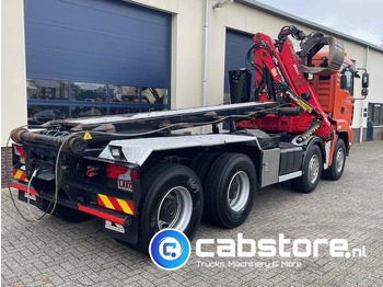 Camión con equipo de cable, Camión grúa MAN TGA 41.440 8X4 BB Palfinger Epsilon Z-Kraan bouwjaar 2011 + NCH 30 Ton's Kabel-containersyteem - Handgeschakeld - Bouwjaar 2007 - Km 582.782: foto 4
